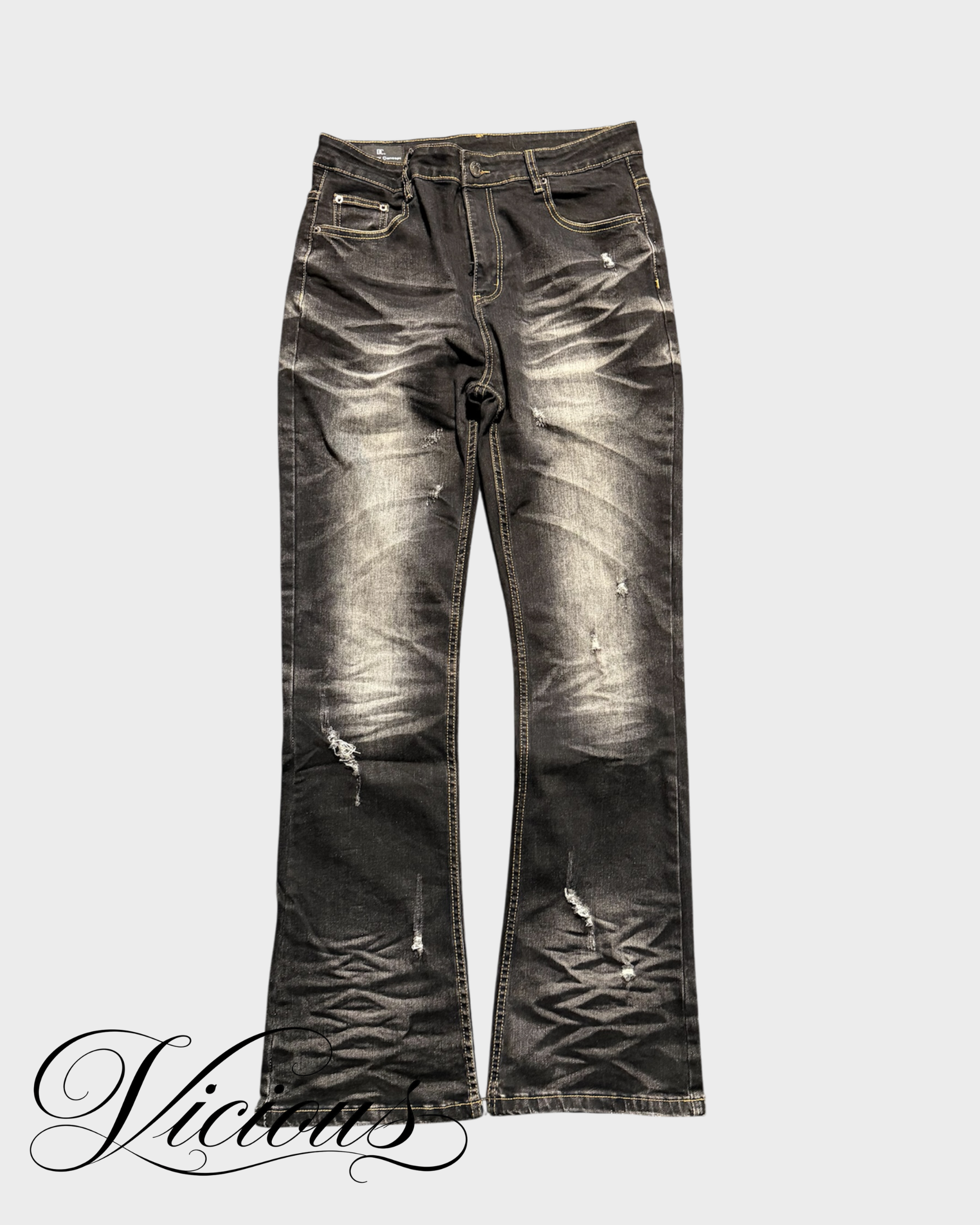 Cracked Jeans