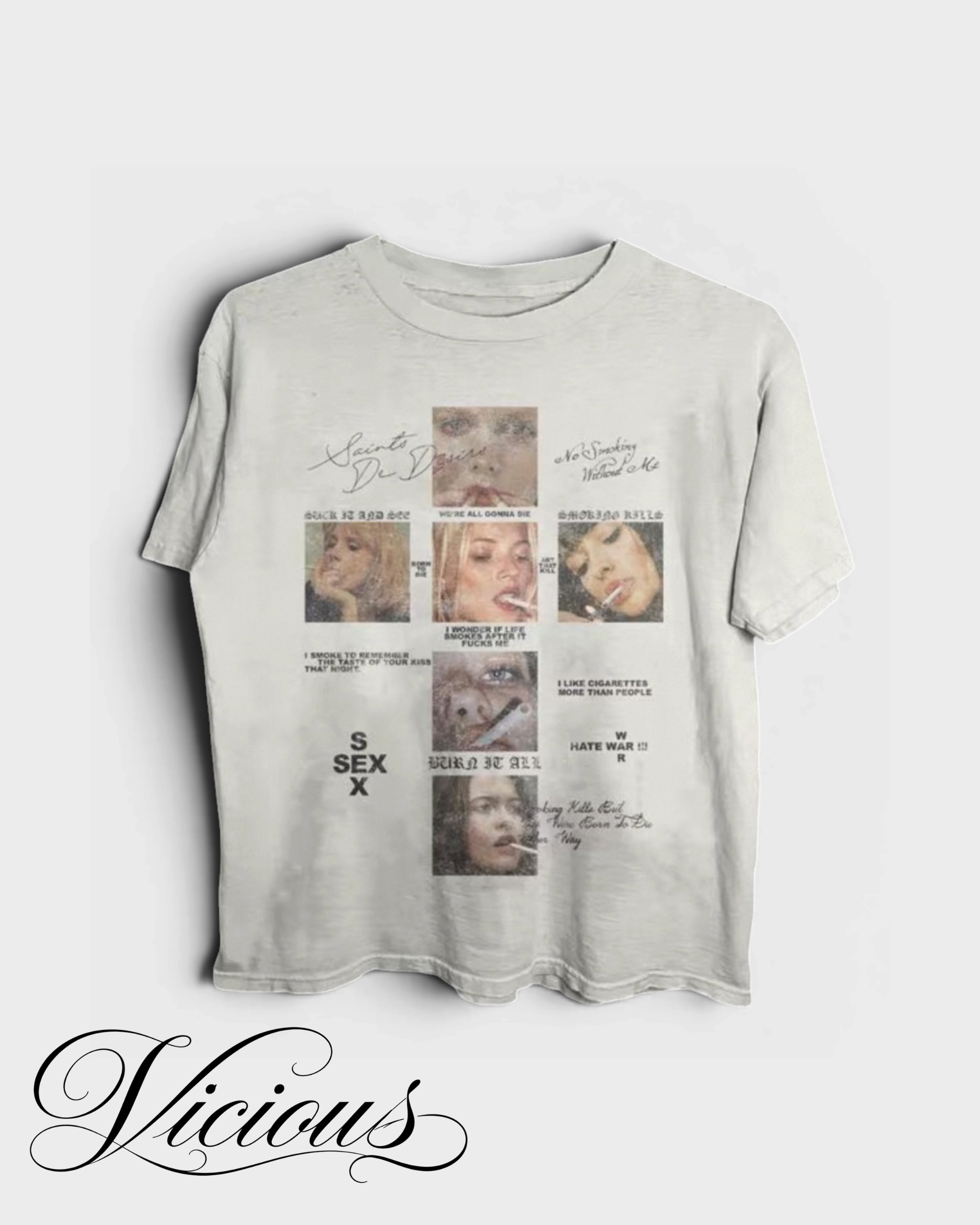 Smoke Cross Tee