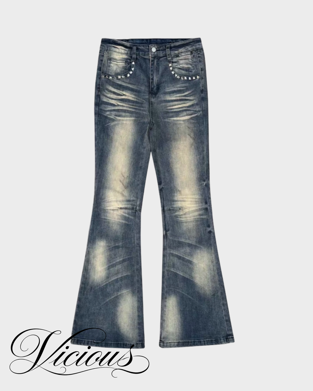 Faded Flare Denim