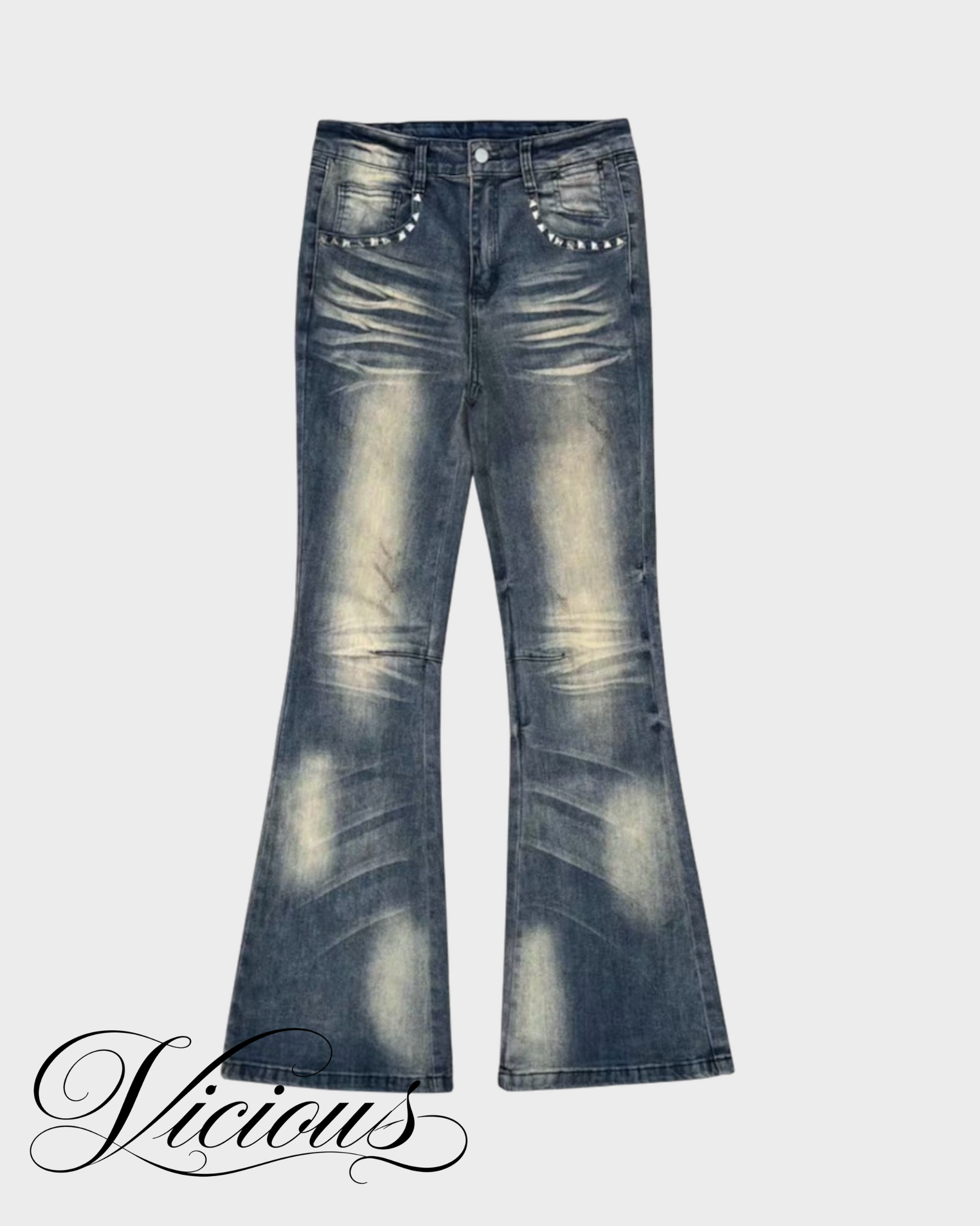 Faded Flare Denim
