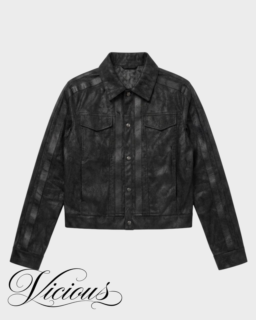 Waxed Trucker Jacket