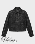 Waxed Trucker Jacket