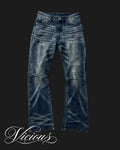 Dirty Wash Micro Flare Denim