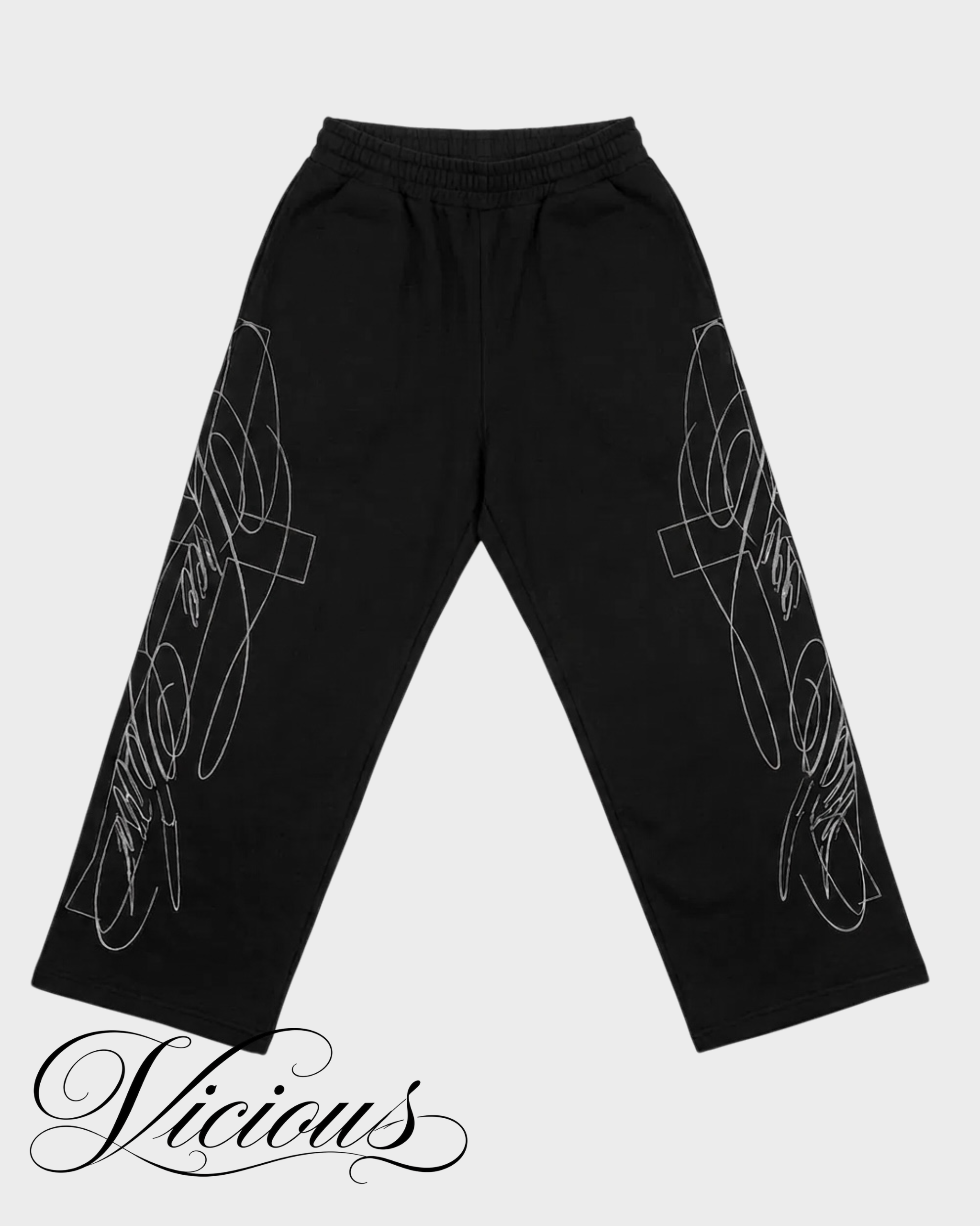 Wireframe Baggy Sweatpant