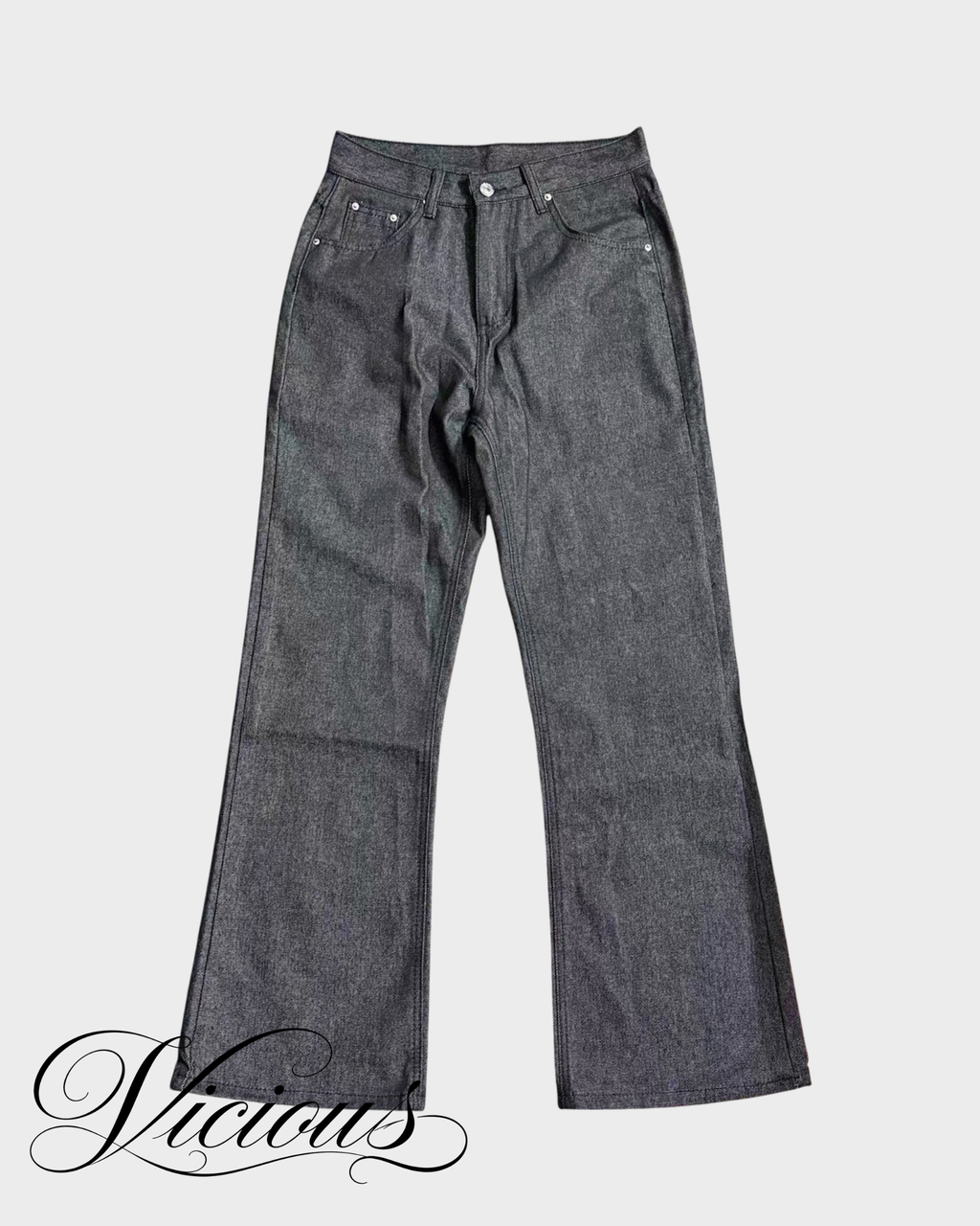 Raw Bootcut Denim