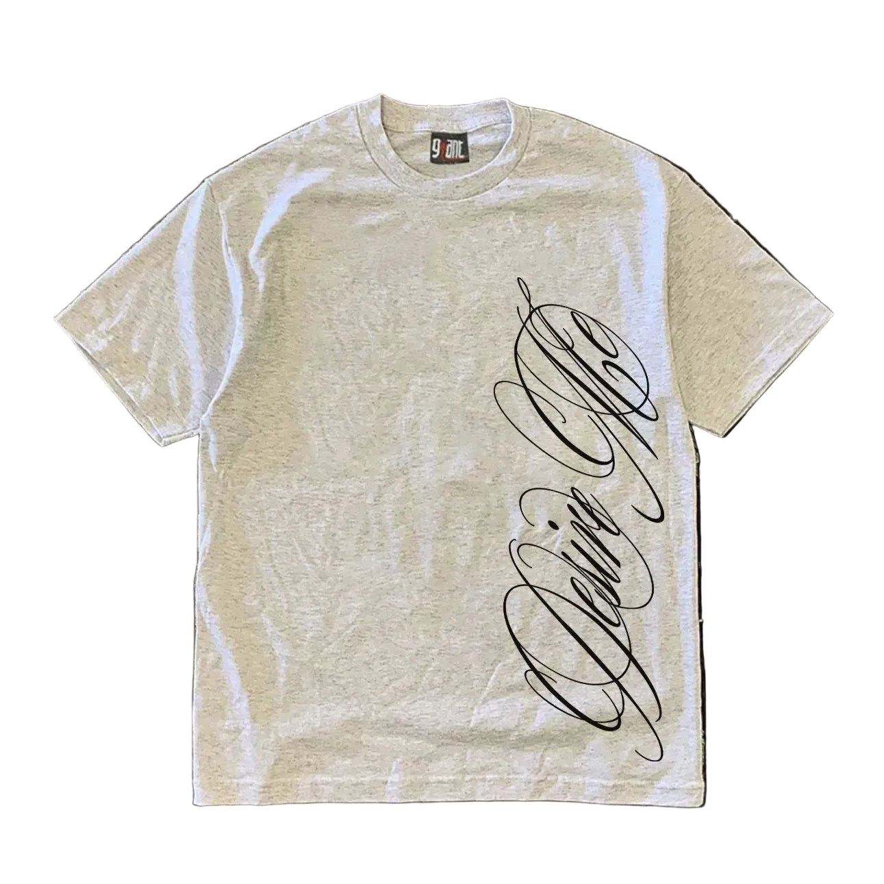 Margin Script Tee