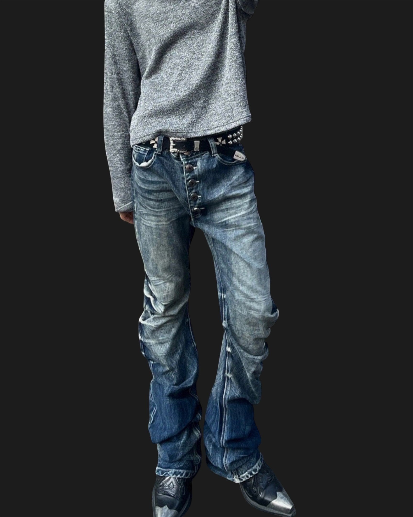 Stacked Wash Denim