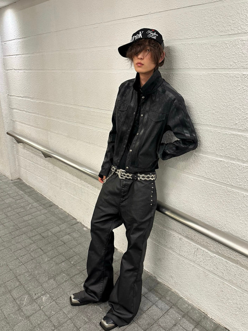 Waxed Trucker Jacket