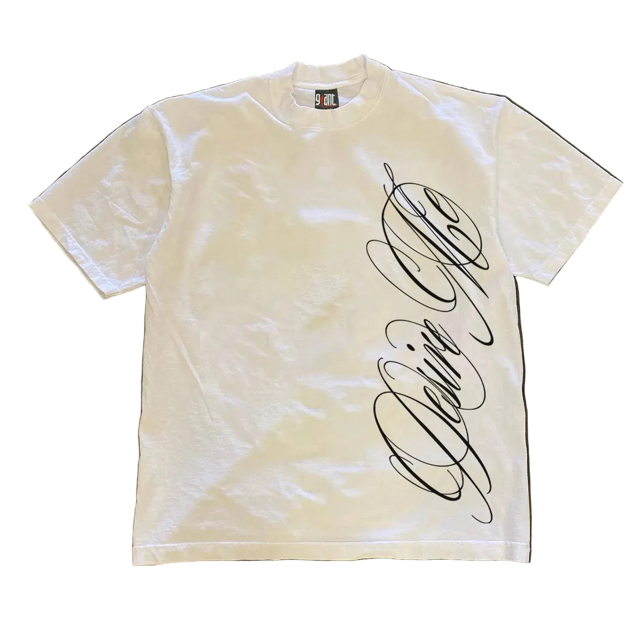 Margin Script Tee