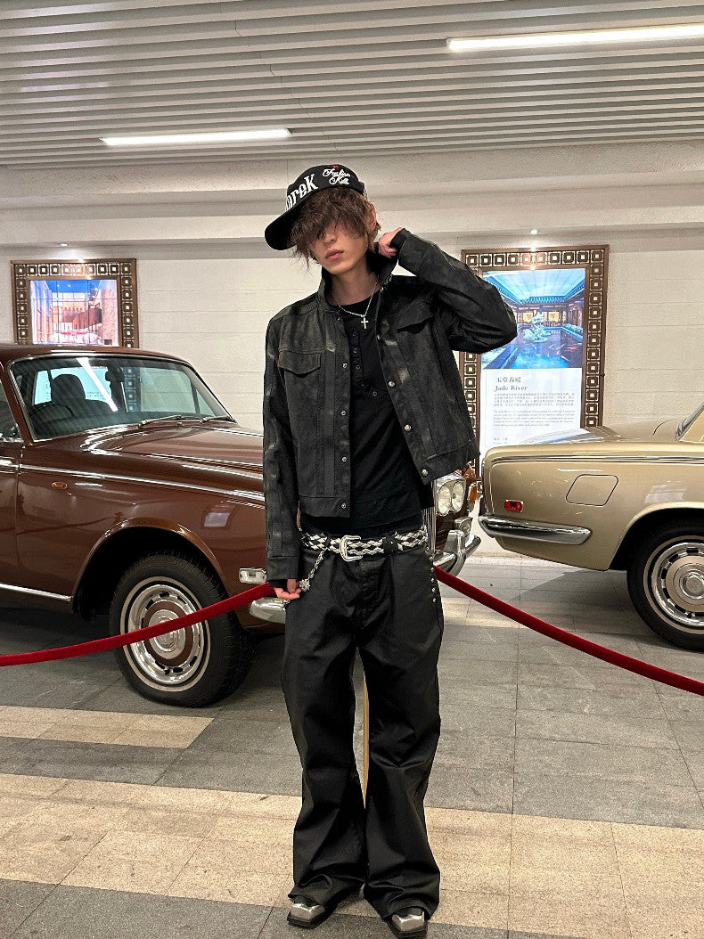 Waxed Trucker Jacket