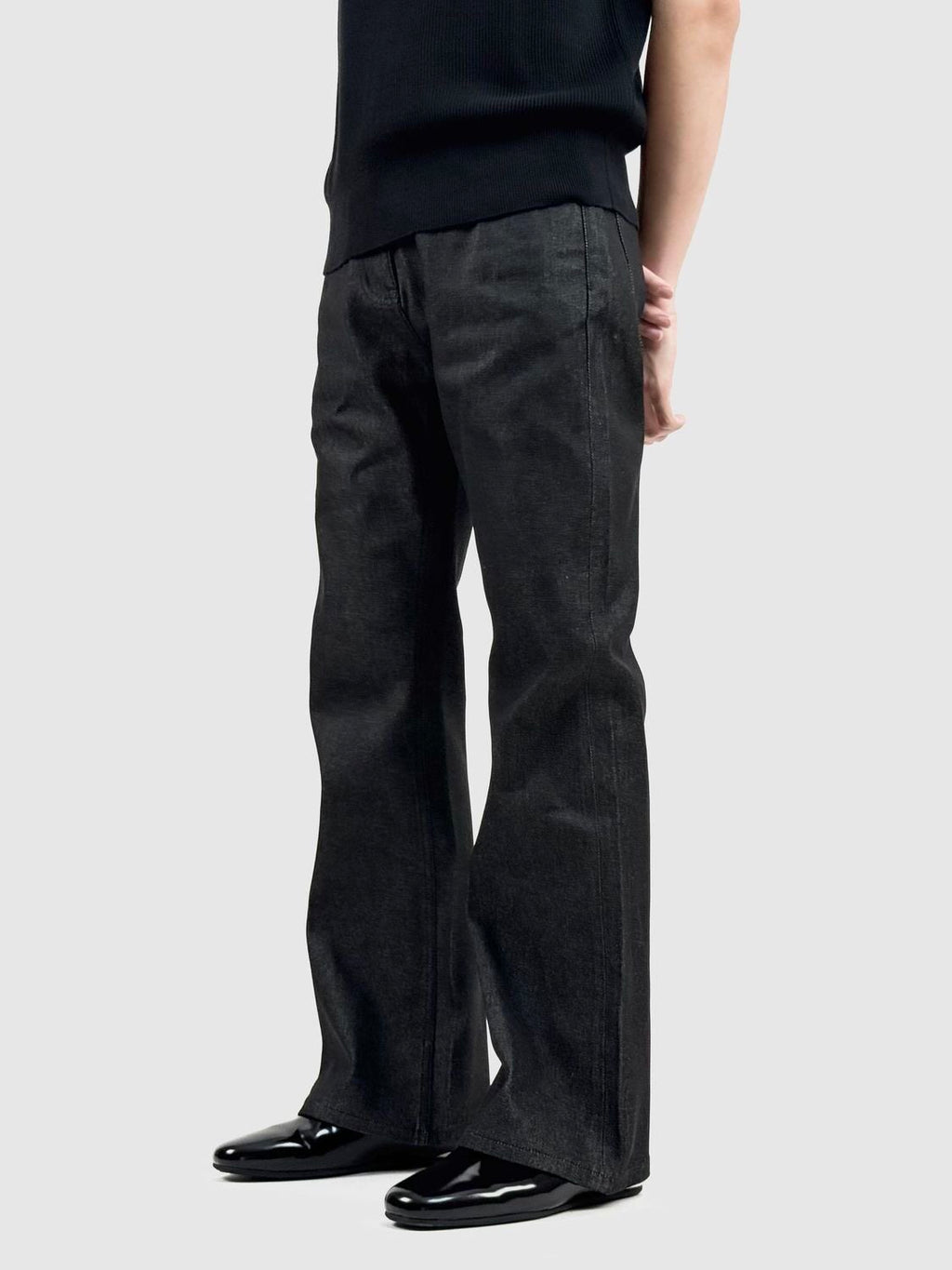 Raw Bootcut Denim