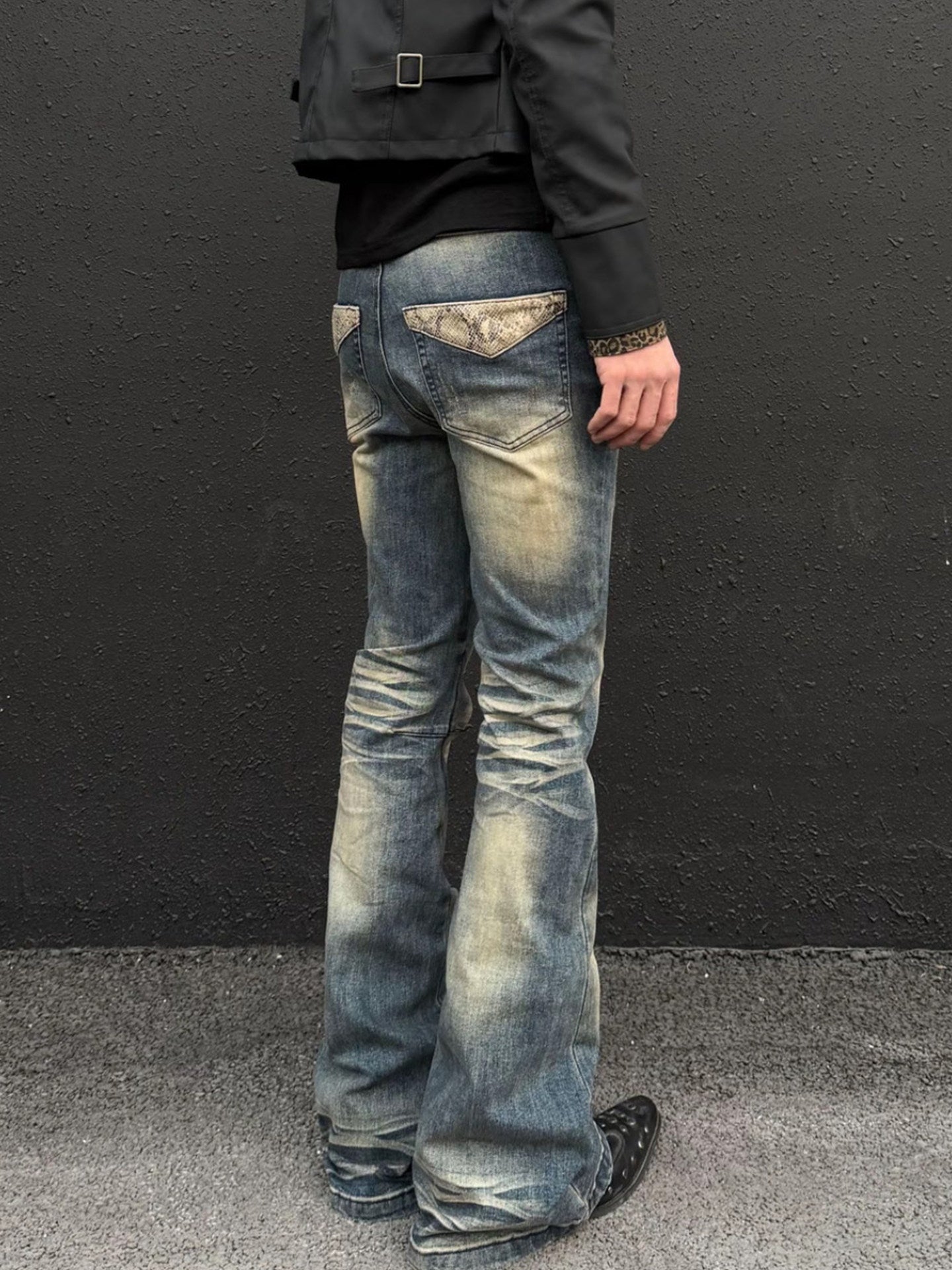 Faded Flare Denim