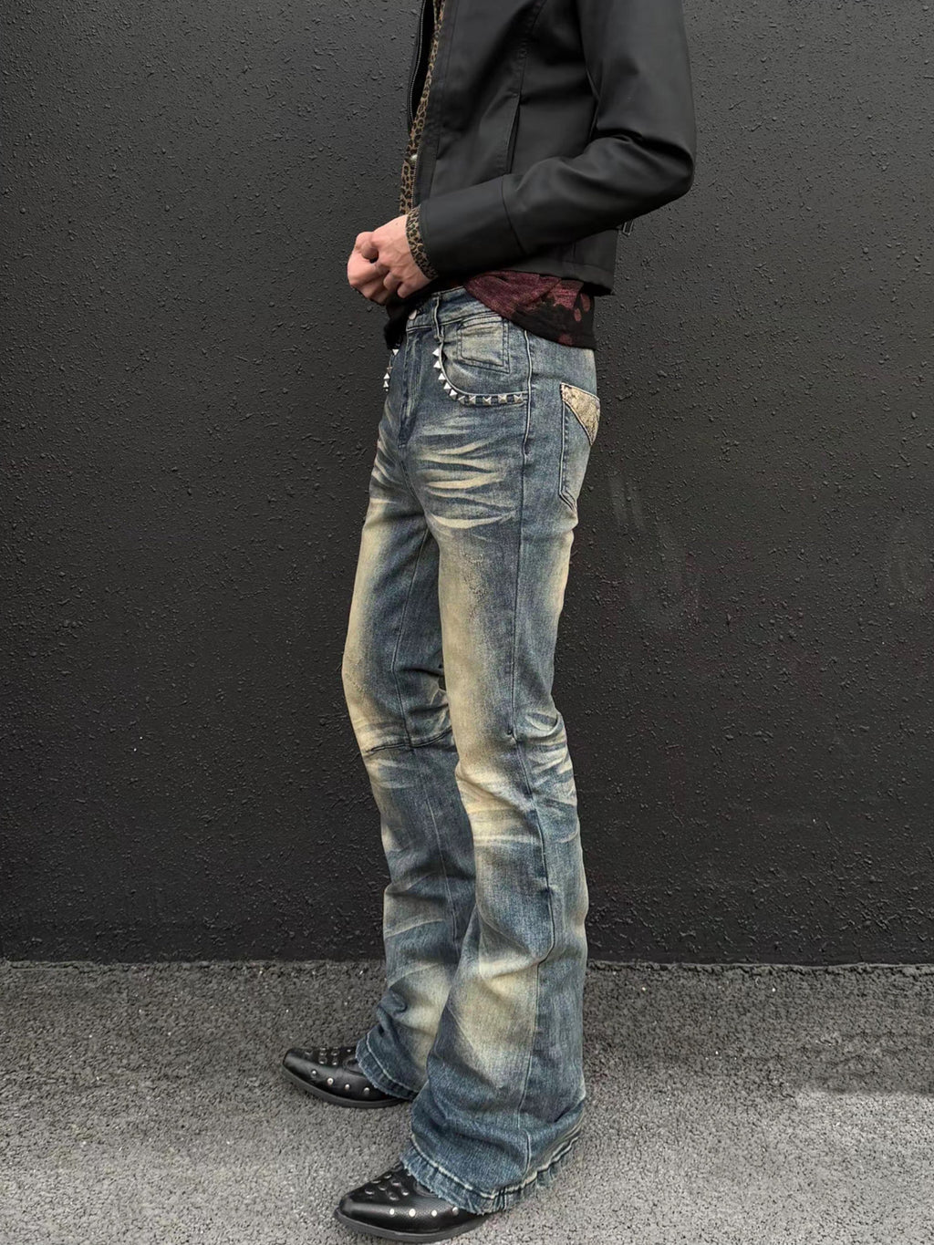 Faded Flare Denim