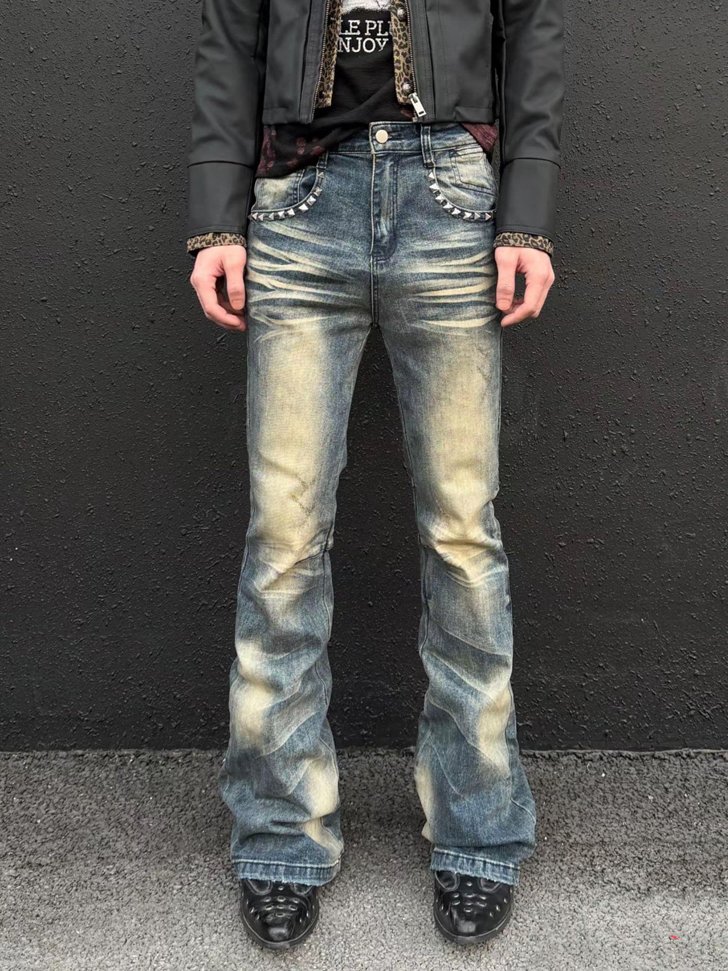 Faded Flare Denim