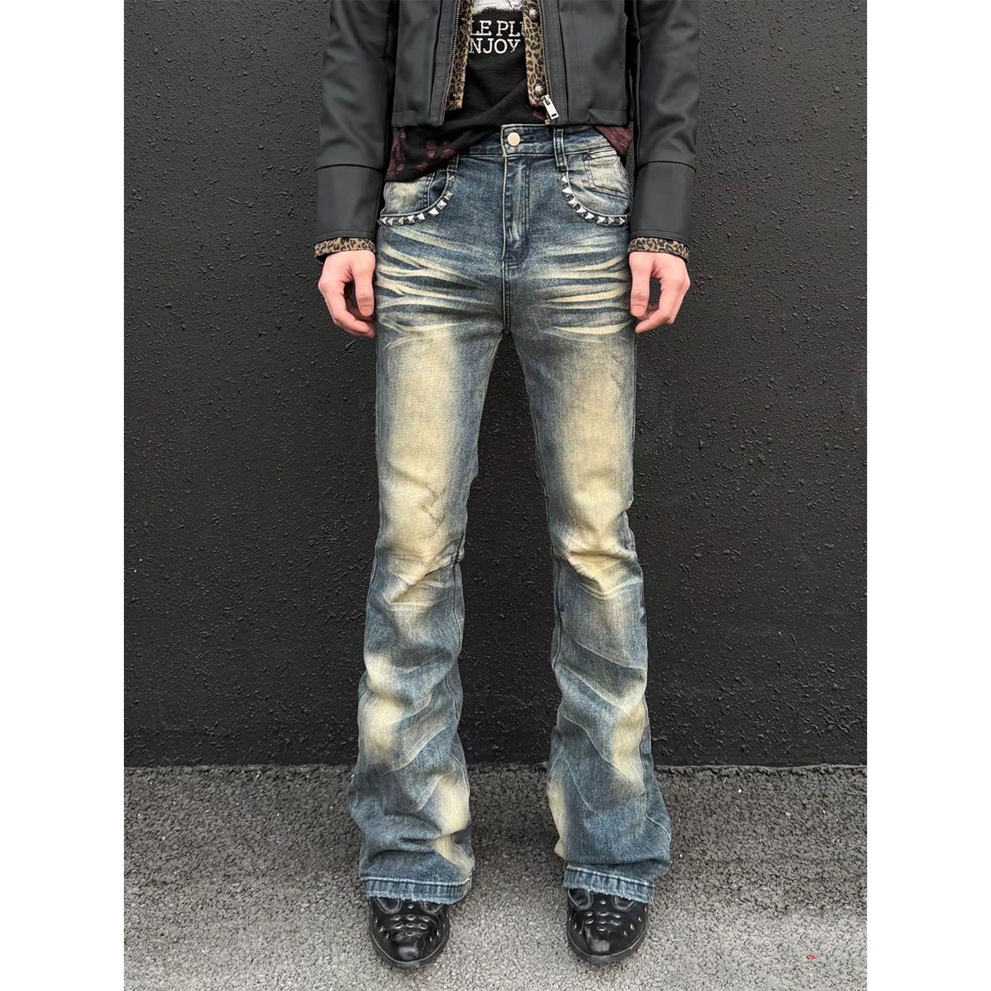 Faded Flare Denim