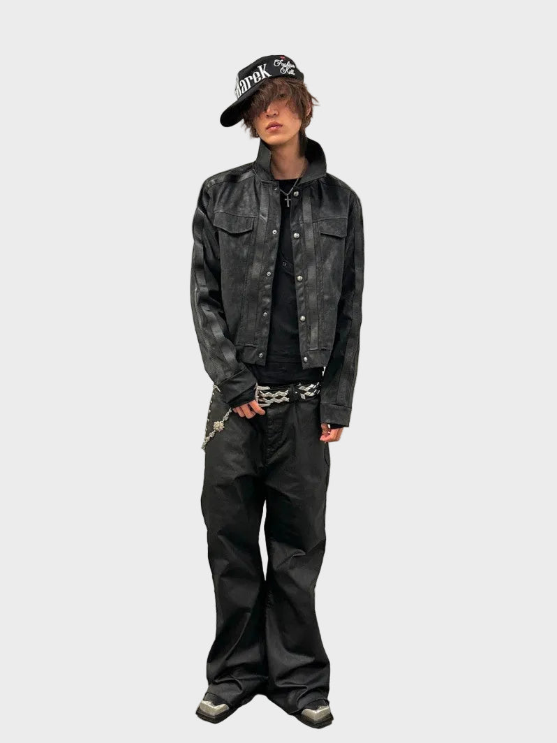 Waxed Trucker Jacket