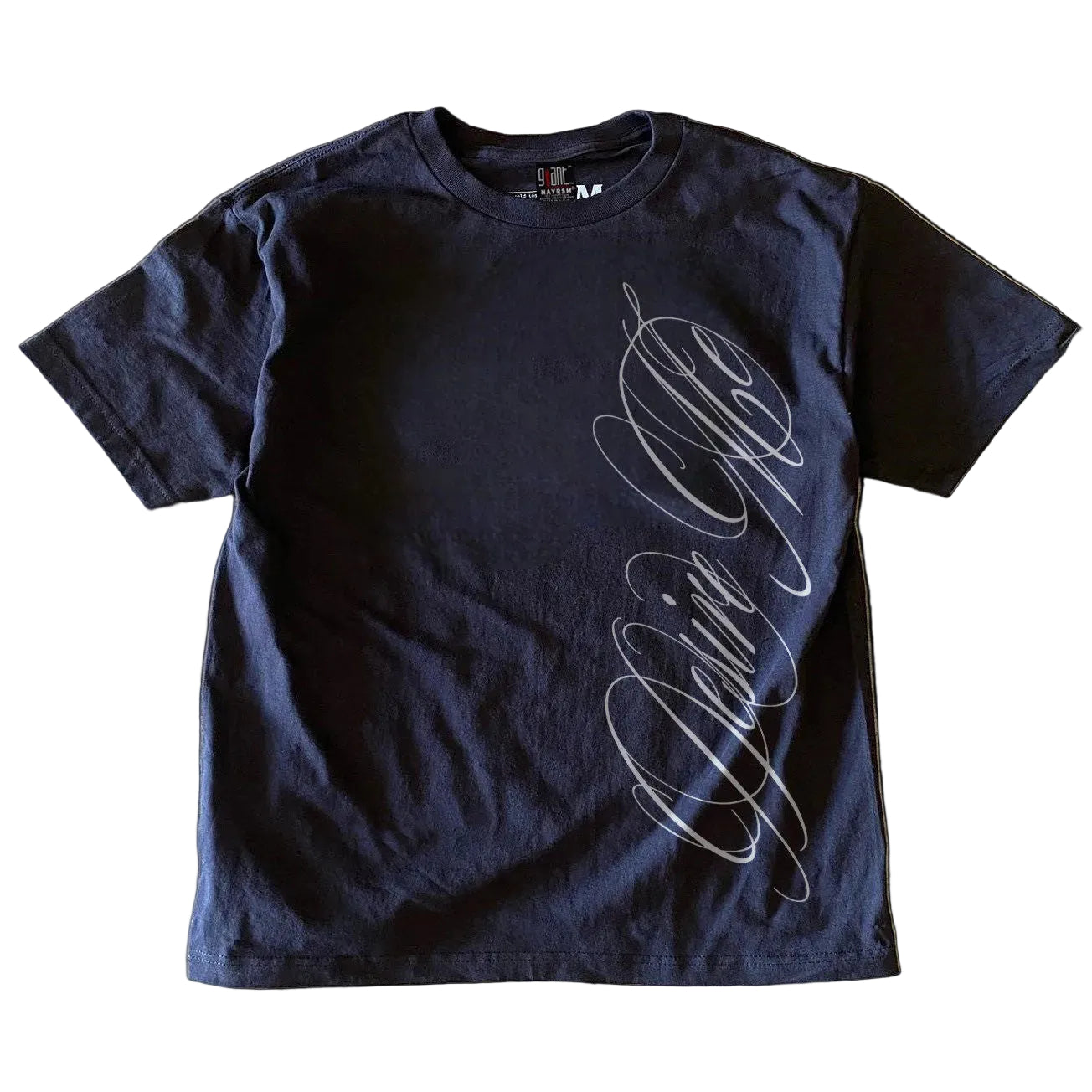 Margin Script Tee