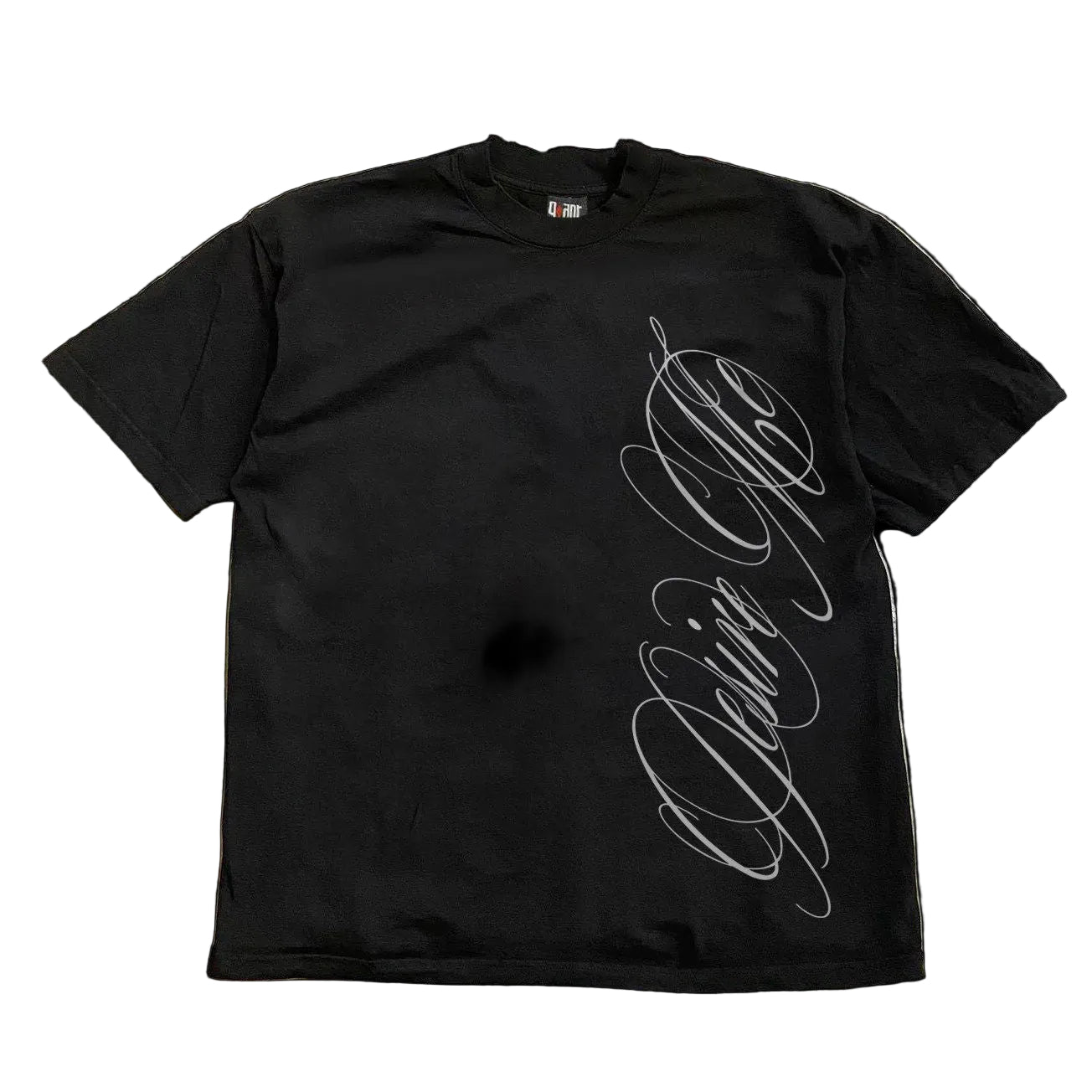 Margin Script Tee