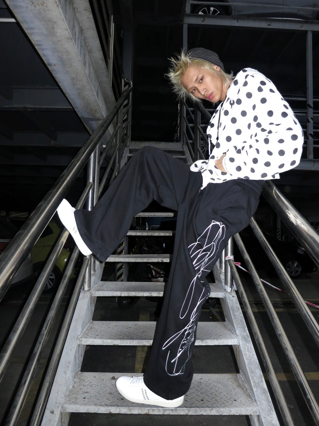 Wireframe Baggy Sweatpant