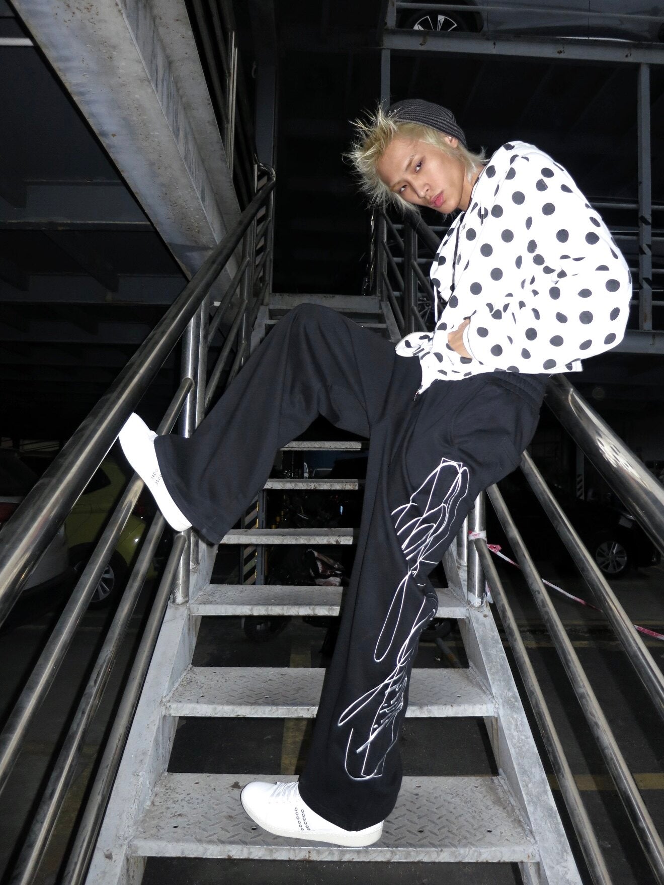 Wireframe Baggy Sweatpant