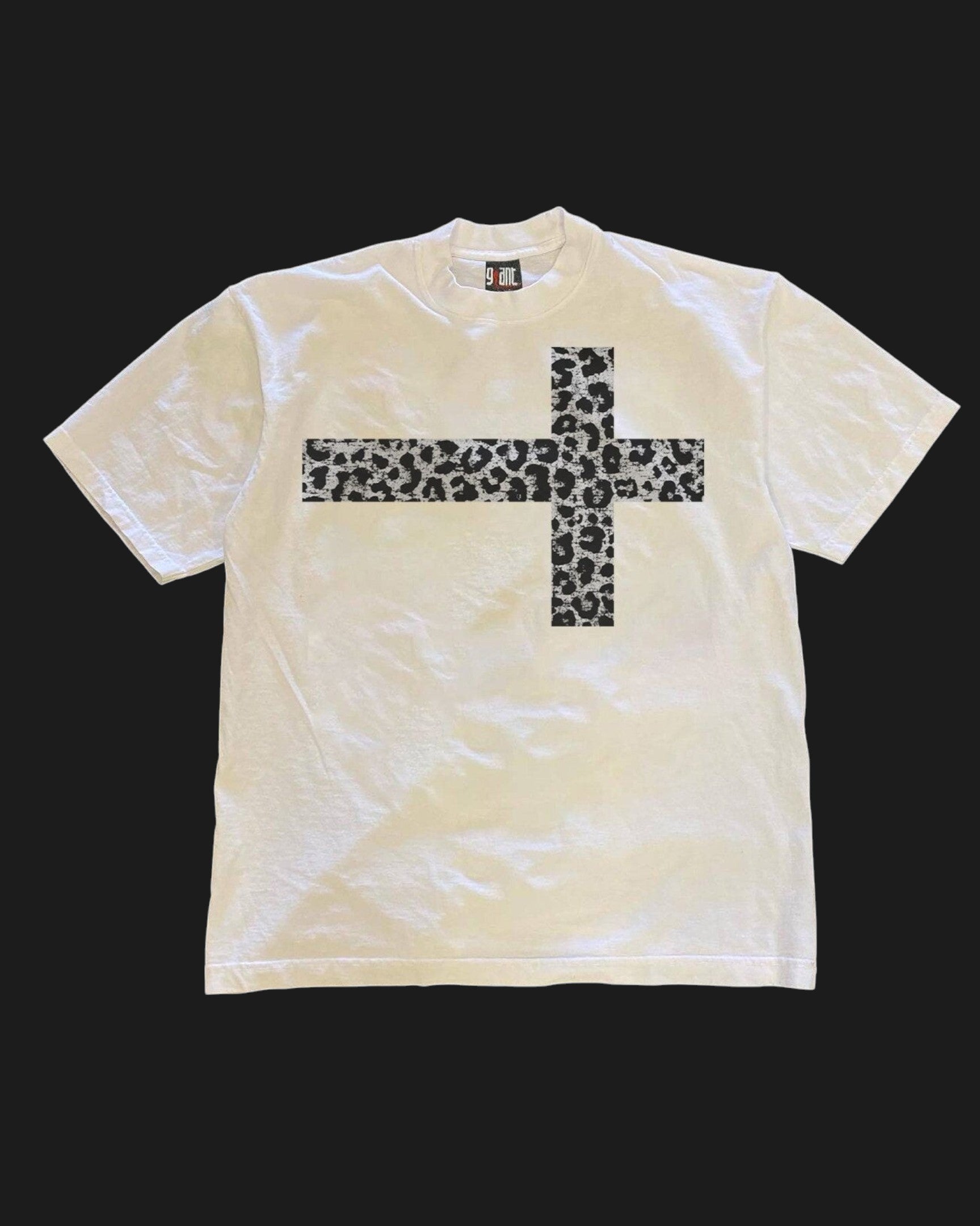 Leopard Cross Tee