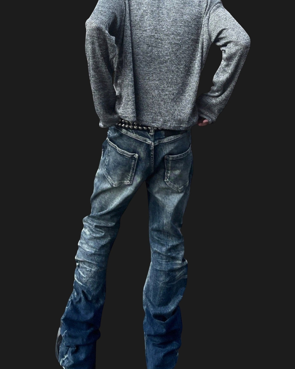 Stacked Wash Denim