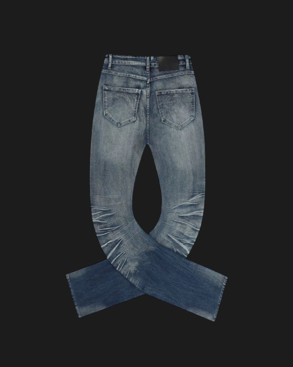 Stacked Wash Denim