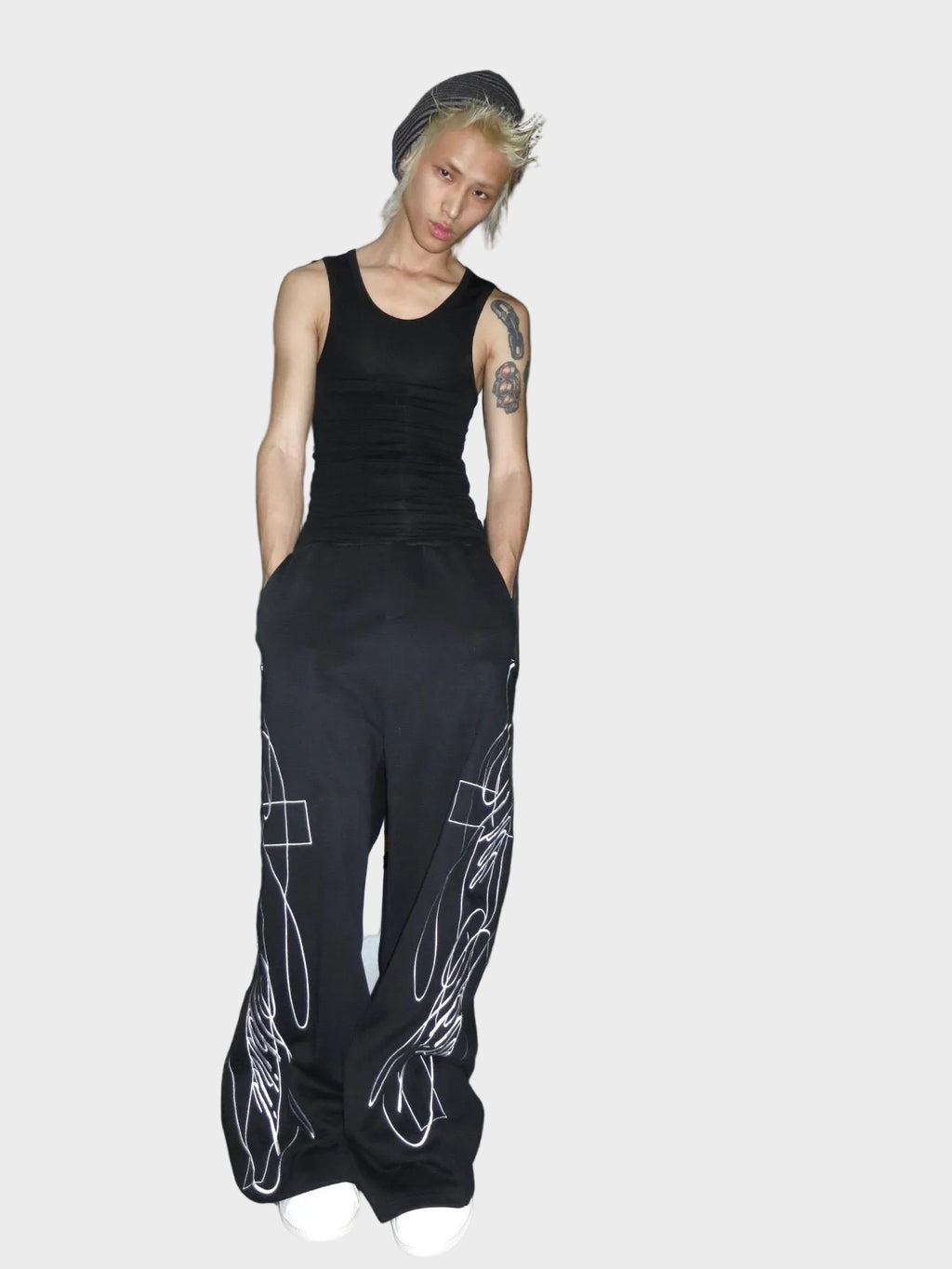Wireframe Baggy Sweatpant