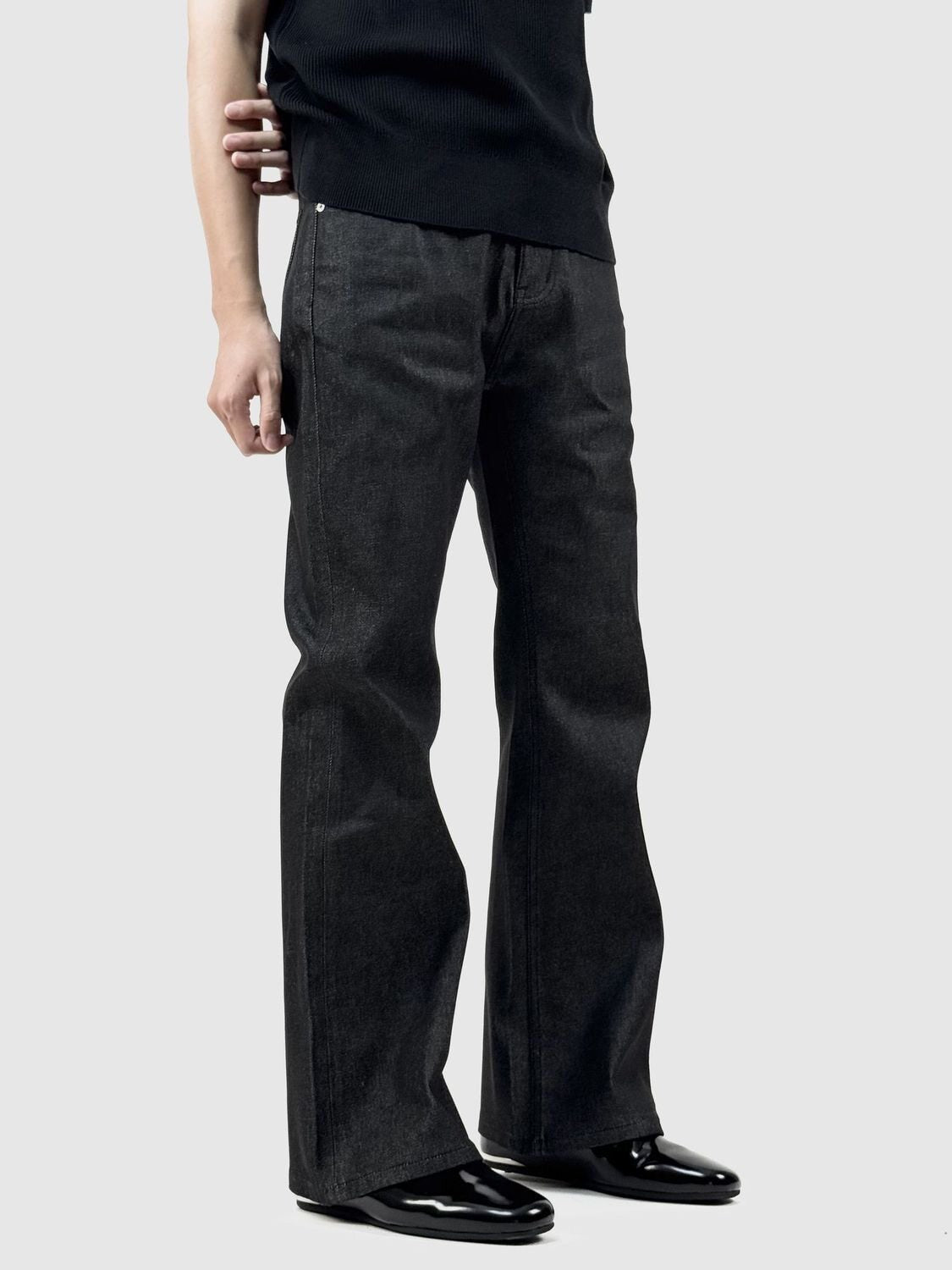 Raw Bootcut Denim
