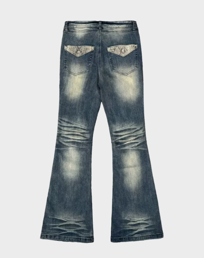 Faded Flare Denim