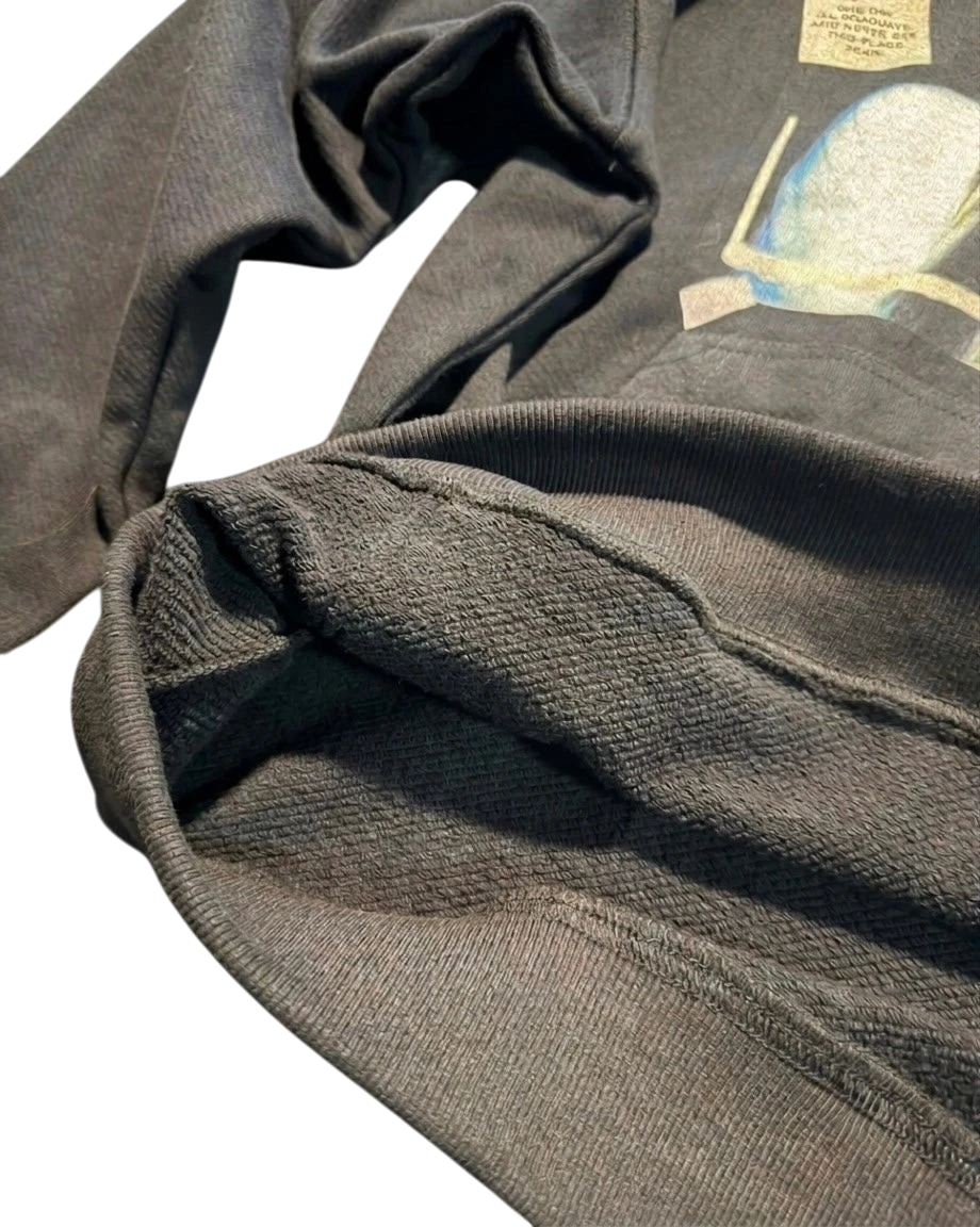 Vicious 2016 Hoodie aus schwarzer Baumwolle mit entspannter Passform und Make America 2016 Again Grafikdruck