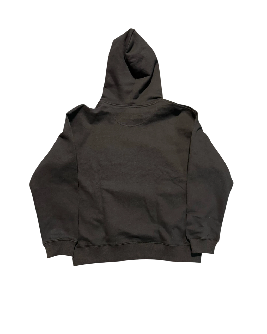 Vicious 2016 Hoodie aus schwarzer Baumwolle mit entspannter Passform und Kapuze, Rückansicht