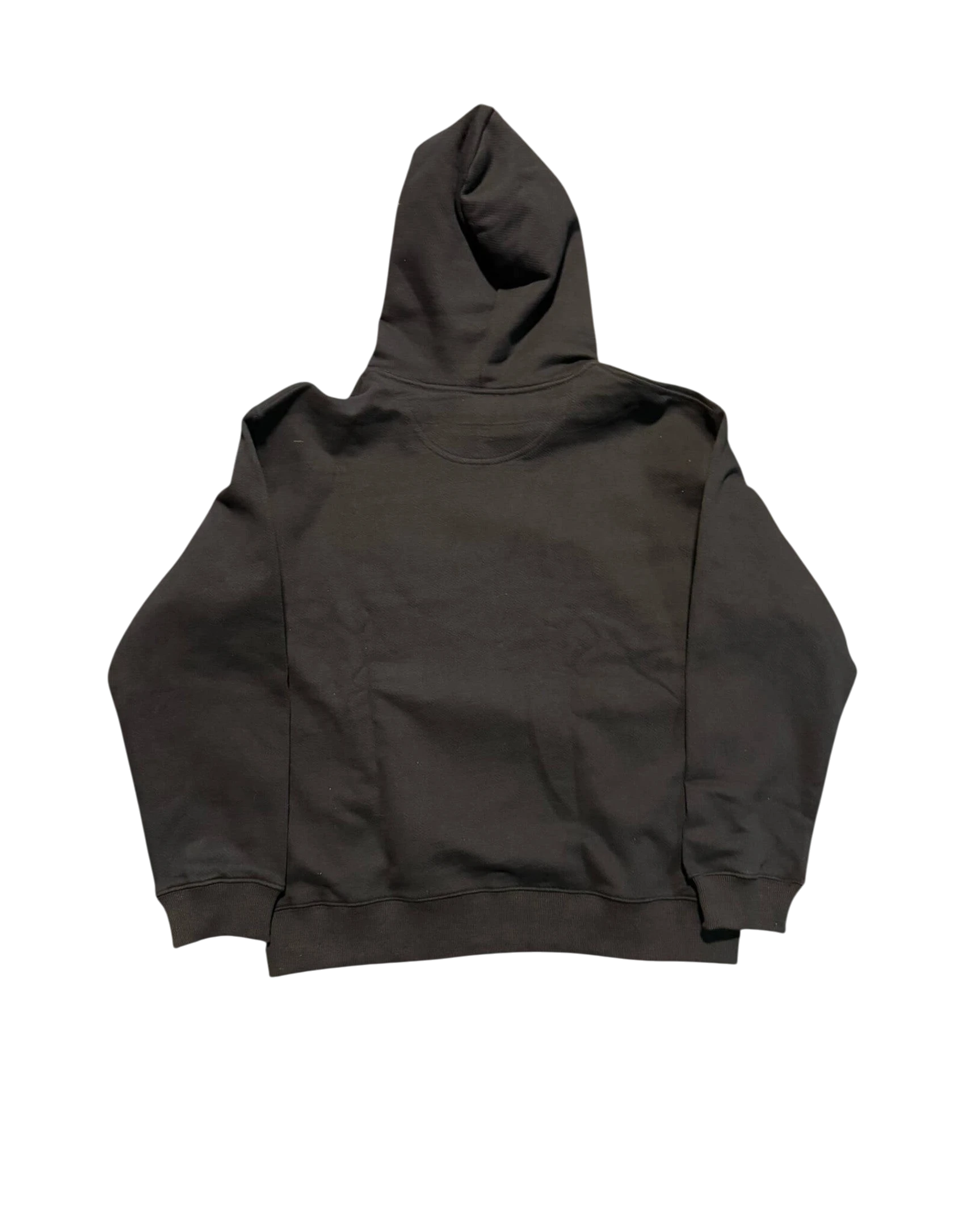 Vicious 2016 Hoodie aus schwarzer Baumwolle mit entspannter Passform und Kapuze, Rückansicht
