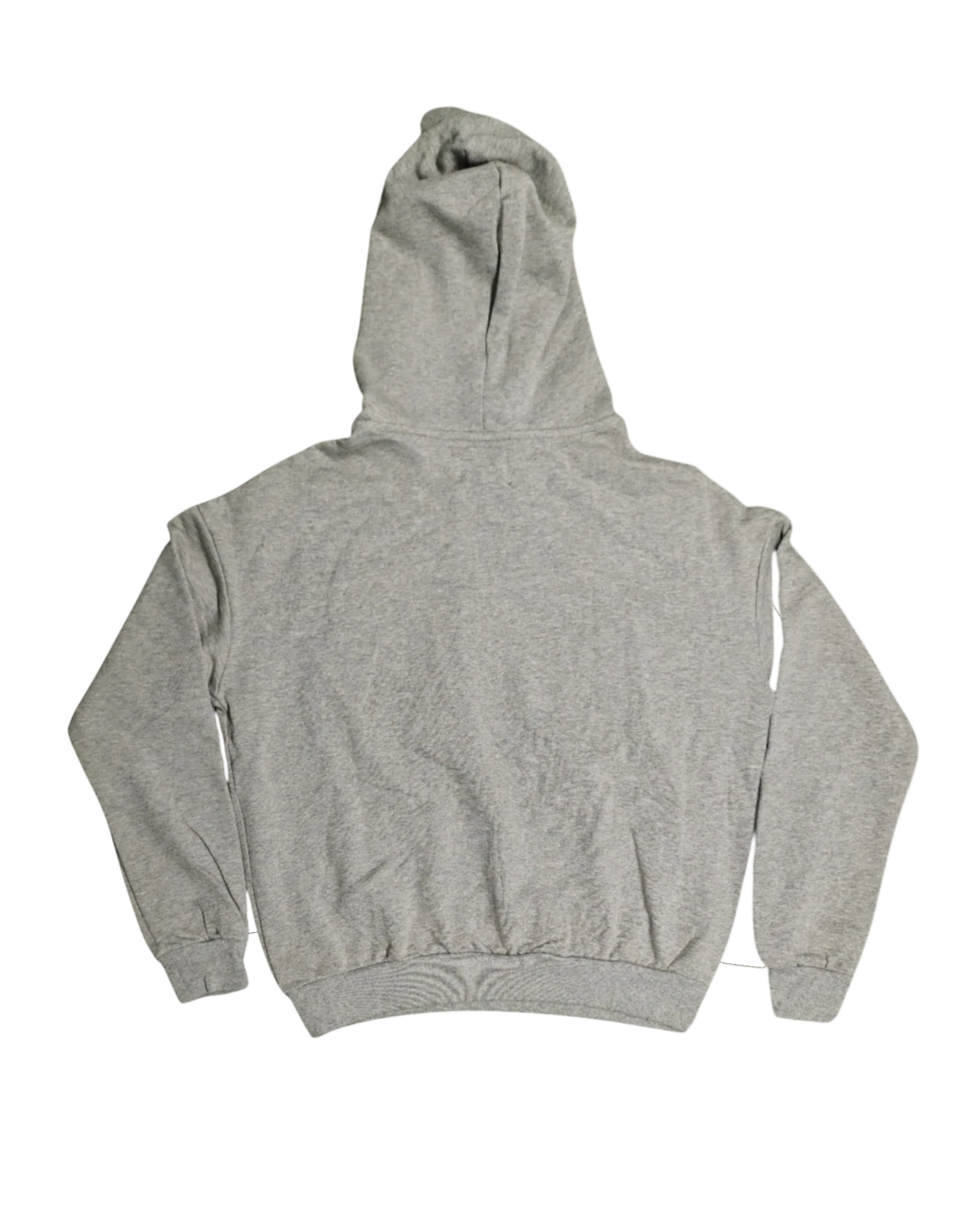 Back view of a grey Vicious MVP Hoodie made of 100% cotton with a classic fit and ribbed cuffs.
