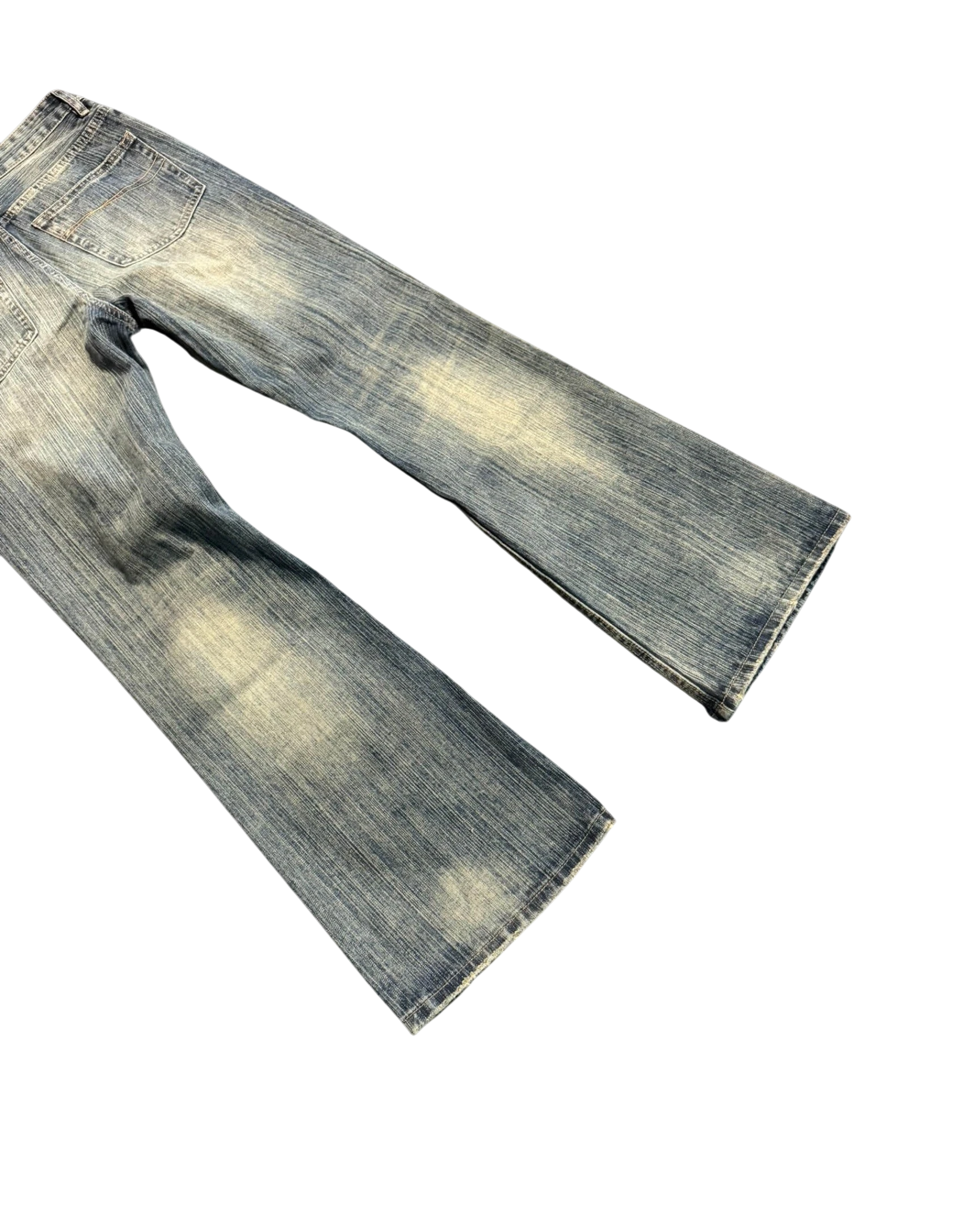 Vicious Relic Wash Bootcut Jeans mit Vintage-Waschung und ausgestelltem Bein aus Baumwoll-Mix